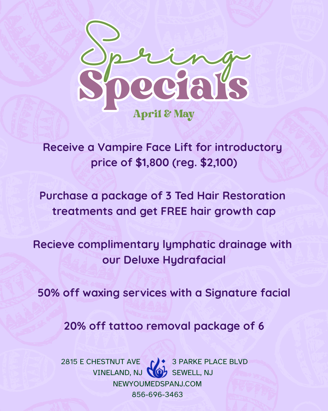 April 20265 Specials