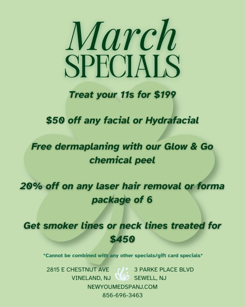 New You Med Spa Nj March Specials